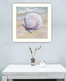 Scallop White Framed Print Wall Art - Homeroots - Flyclothing LLC