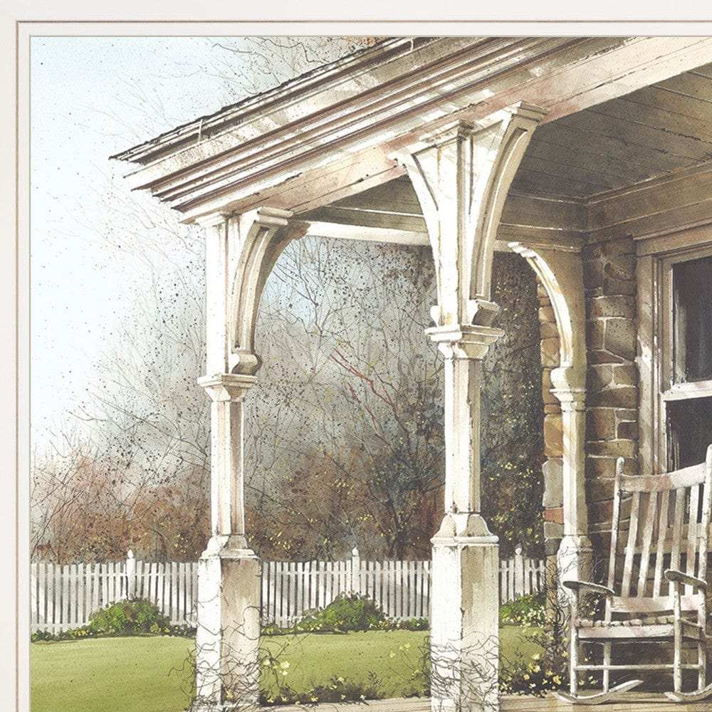 Sunday Afternoon 1 White Framed Print Wall Art - Homeroots - Flyclothing LLC