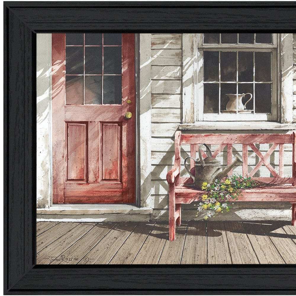 Fresh Cut Flowers 1 Black Framed Print Wall Art - Homeroots - Flyclothing LLC