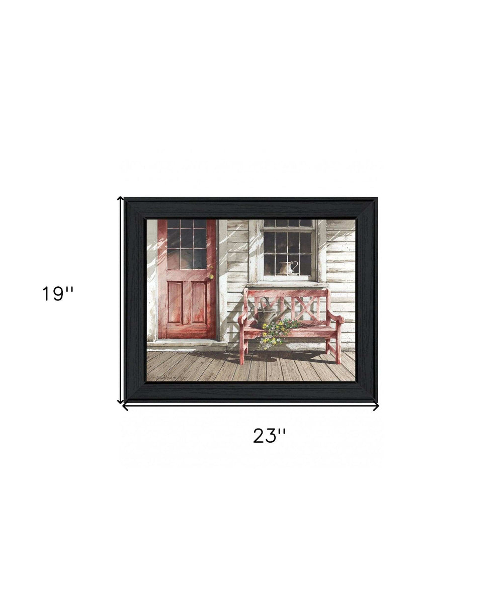 Fresh Cut Flowers 1 Black Framed Print Wall Art - Homeroots - Flyclothing LLC