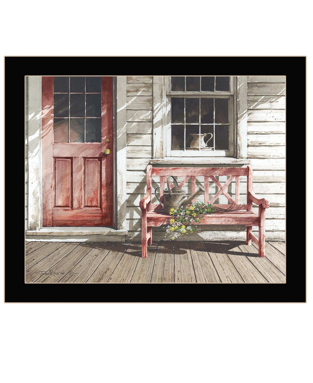 Fresh Cut Flowers 2 Black Framed Print Wall Art - Homeroots - Flyclothing LLC