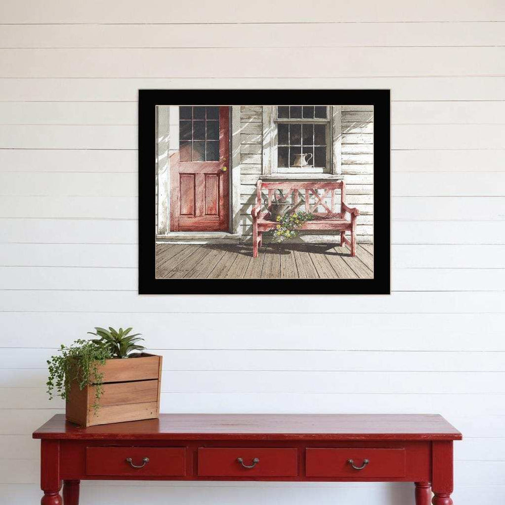 Fresh Cut Flowers 2 Black Framed Print Wall Art - Homeroots - Flyclothing LLC