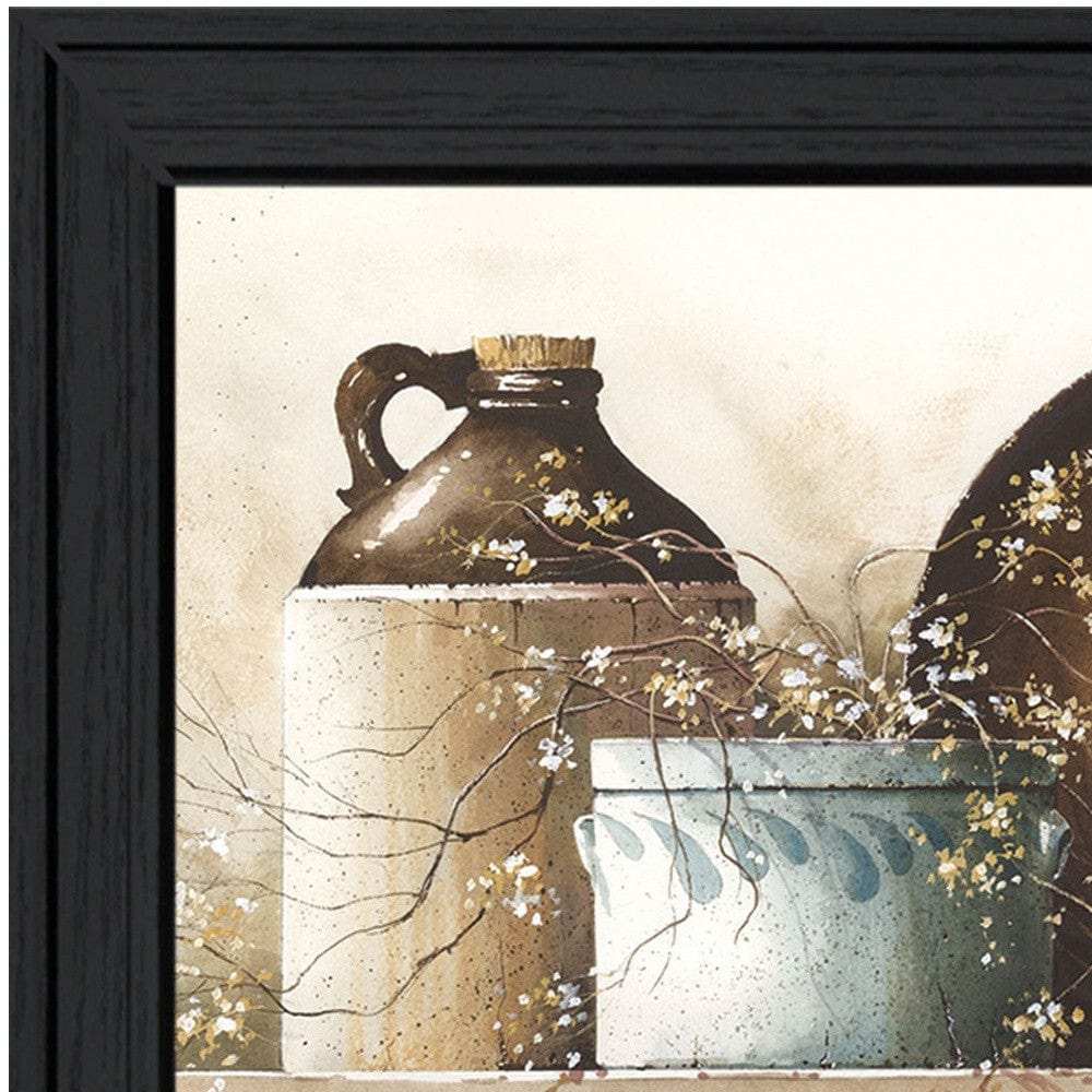 Shelf Life Too 1 Black Framed Print Wall Art - Homeroots - Flyclothing LLC