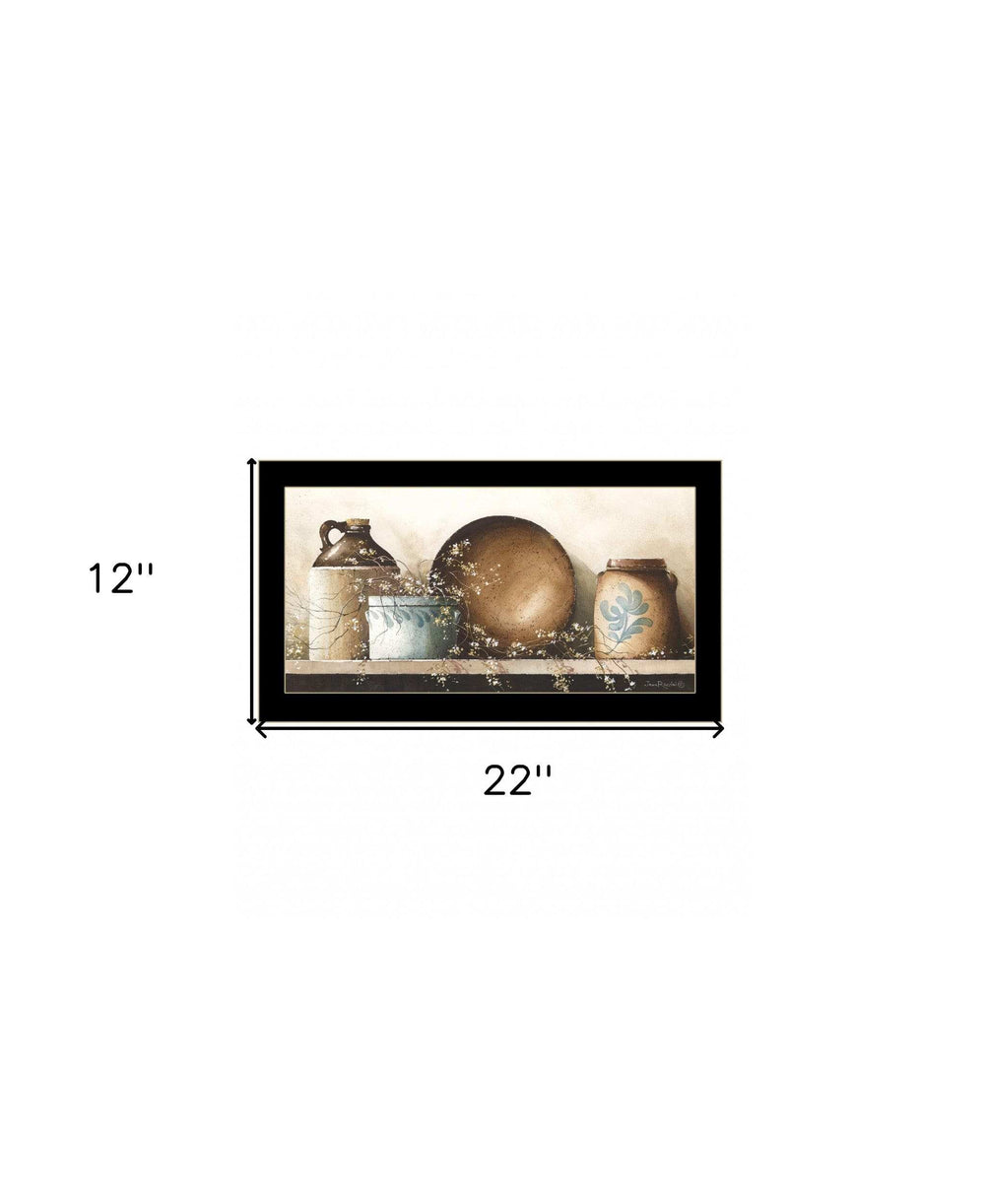 Shelf Life Too 2 Black Framed Print Wall Art - Homeroots - Flyclothing LLC