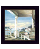 Waiting on Sunset 2 Black Framed Print Wall Art - Homeroots - Flyclothing LLC