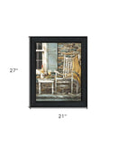 Reflecting Time Black Framed Print Wall Art - Homeroots - Flyclothing LLC