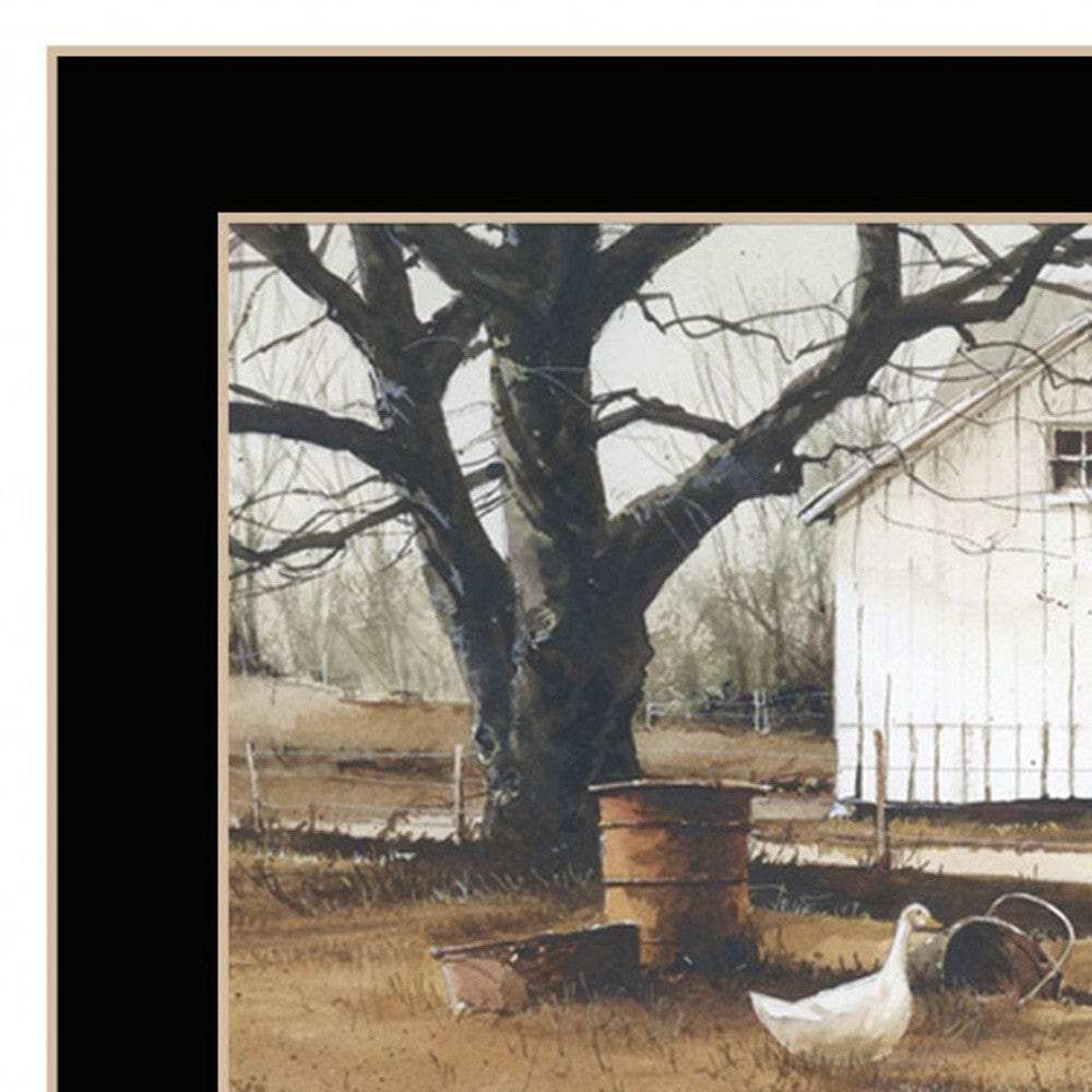 Puddle Jumpers 2 Black Framed Print Wall Art - Homeroots - Flyclothing LLC