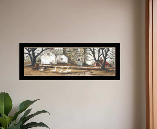 Puddle Jumpers 2 Black Framed Print Wall Art - Homeroots - Flyclothing LLC