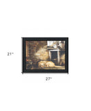 A quiet place Black Framed Print Wall Art - Homeroots - Flyclothing LLC