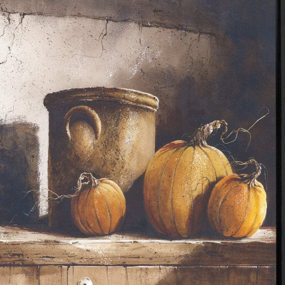 Crocks and Pumpkins Black Framed Print Wall Art - Homeroots - Flyclothing LLC
