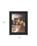Crocks and Pumpkins Black Framed Print Wall Art - Homeroots - Flyclothing LLC