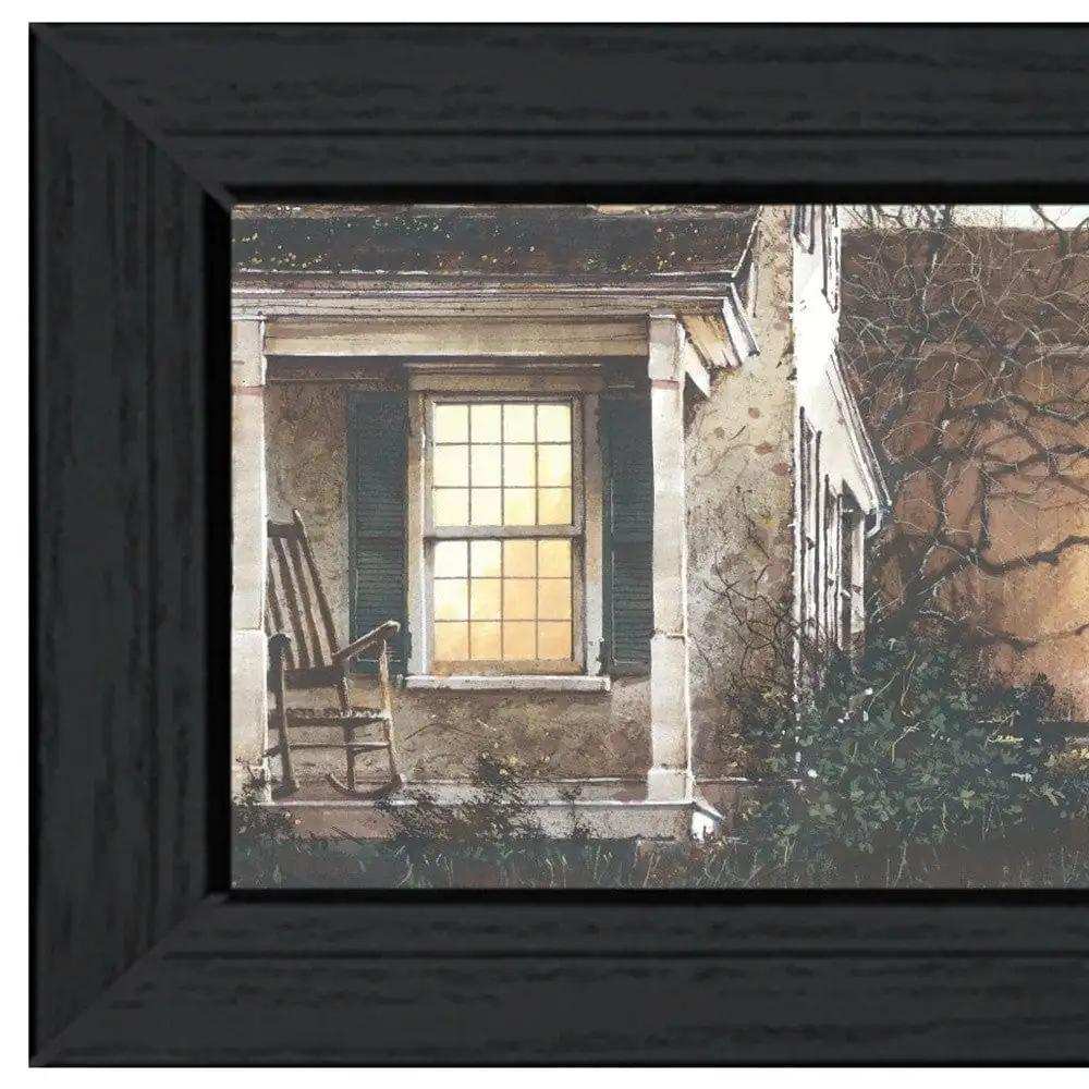 Approaching Dusk Black Framed Print Wall Art - Homeroots - Flyclothing LLC
