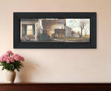 Approaching Dusk Black Framed Print Wall Art - Homeroots - Flyclothing LLC