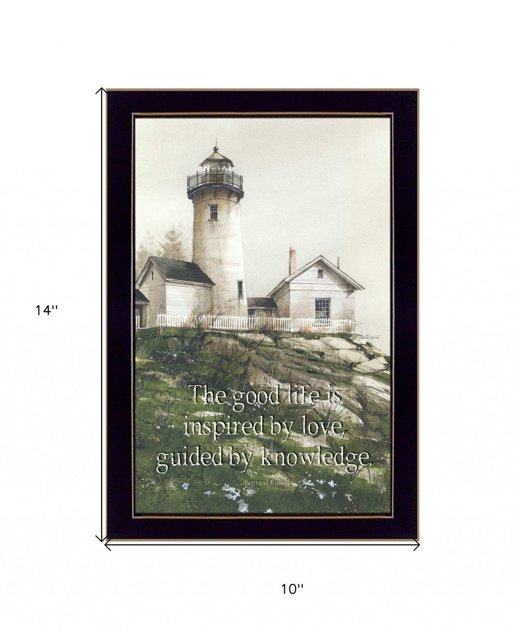 Guided Black Framed Print Wall Art - Homeroots - Flyclothing LLC