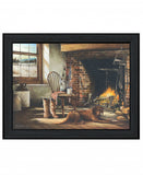His Morning Coffee 1 Black Framed Print Wall Art - Homeroots - Flyclothing LLC