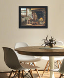 His Morning Coffee 1 Black Framed Print Wall Art - Homeroots - Flyclothing LLC