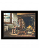 His Morning Coffee 2 Black Framed Print Wall Art - Homeroots - Flyclothing LLC