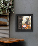 Heart of the Home 1 Black Framed Print Kitchen Wall Art - Homeroots - Flyclothing LLC