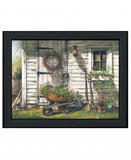 Spring Cleaning 3 Black Framed Print Wall Art - Homeroots - Flyclothing LLC
