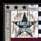 Families are Forever 4 Black Framed Print Wall Art - Homeroots - Flyclothing LLC