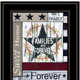 Families are Forever 4 Black Framed Print Wall Art - Homeroots - Flyclothing LLC