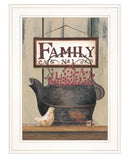FAMILY NO1 White Framed Print Wall Art - Homeroots - Flyclothing LLC