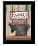 FAMILY NO1 Black Framed Print Wall Art - Homeroots - Flyclothing LLC