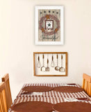 Count your Blessings 1 White Framed Print Wall Art - Homeroots - Flyclothing LLC