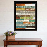 Today is a New Day 3 Black Framed Print Wall Art - Homeroots - Flyclothing LLC
