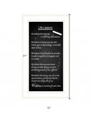 Life Lessons 3 White Framed Print Wall Art - Homeroots - Flyclothing LLC