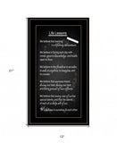 Life Lessons 4 Black Framed Print Wall Art - Homeroots - Flyclothing LLC