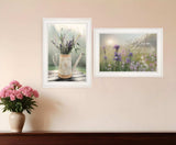 Set Of Two Bloom Where You are Planted 1 White Framed Print Wall Art - Homeroots - Flyclothing LLC