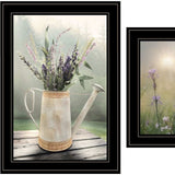 Set Of Two Bloom Where You are Planted 2 Black Framed Print Wall Art - Homeroots - Flyclothing LLC