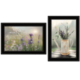 Set Of Two Bloom Where You are Planted 2 Black Framed Print Wall Art - Homeroots - Flyclothing LLC
