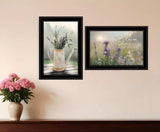 Set Of Two Bloom Where You are Planted 2 Black Framed Print Wall Art - Homeroots - Flyclothing LLC