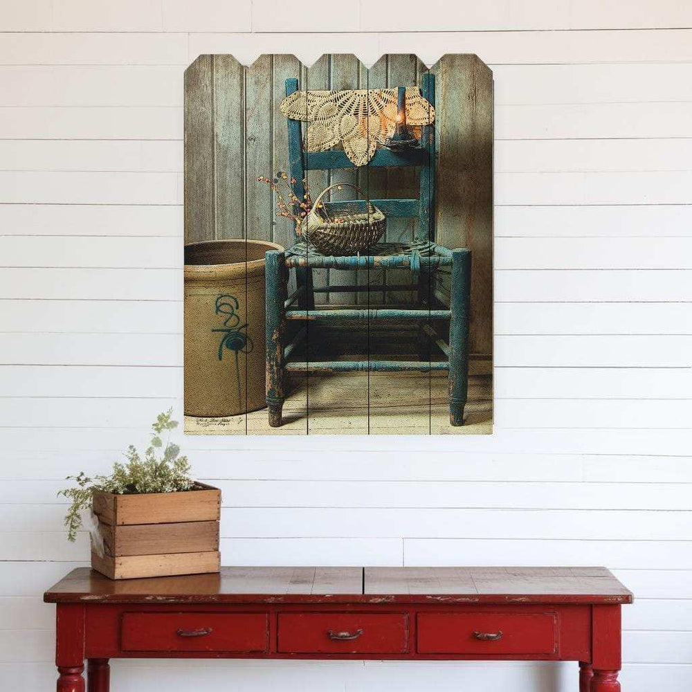 This Old Chair Unframed Print Wall Art - Homeroots - Flyclothing LLC