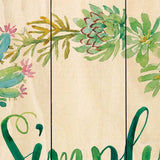 Simply Blessed Unframed Print Wall Art - Homeroots - Flyclothing LLC