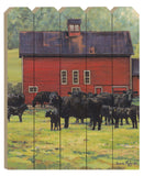 By the Red Barn Unframed Print Wall Art - Homeroots - Flyclothing LLC