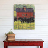 By the Red Barn Unframed Print Wall Art - Homeroots - Flyclothing LLC