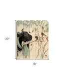 Winter Robin Unframed Print Wall Art - Homeroots - Flyclothing LLC