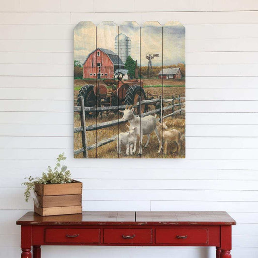 The Old Tractor Unframed Print Wall Art - Homeroots - Flyclothing LLC