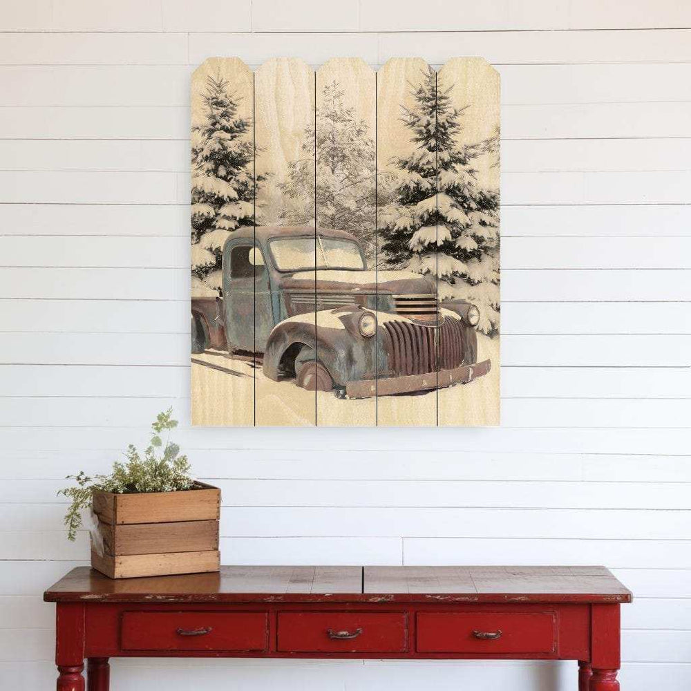 Chevy at the Farm Unframed Print Wall Art - Homeroots - Flyclothing LLC