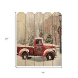 Snowy Day in Wellsboro Unframed Print Wall Art - Homeroots - Flyclothing LLC
