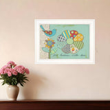 Sow Kindness Scatter Love 1 White Framed Print Wall Art - Homeroots - Flyclothing LLC