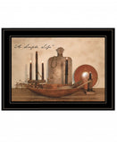 A Simple Life 3 Black Framed Print Wall Art - Homeroots - Flyclothing LLC