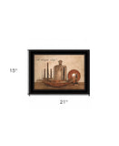 A Simple Life 3 Black Framed Print Wall Art - Homeroots - Flyclothing LLC