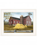 Farm Life 2 White Framed Print Wall Art - Homeroots - Flyclothing LLC