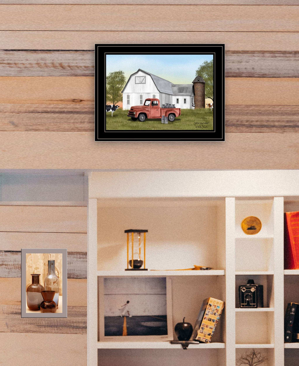 YAll Need Milk 3 Black Framed Print Wall Art - Homeroots - Flyclothing LLC