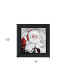 Santas Little Friends 4 Black Framed Print Wall Art - Homeroots - Flyclothing LLC