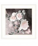 Noir Roses IV 3 White Framed Print Wall Art - Homeroots - Flyclothing LLC